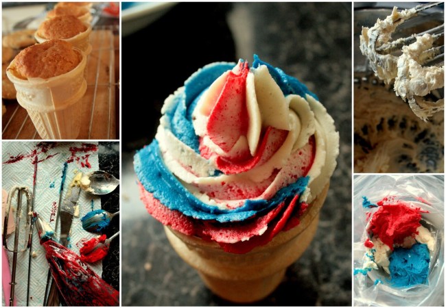 Royal Wedding Mr Whippy collage