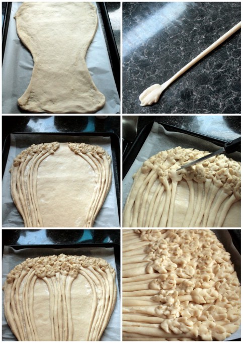 Harvest bread sheaf