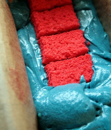 Cows in cake