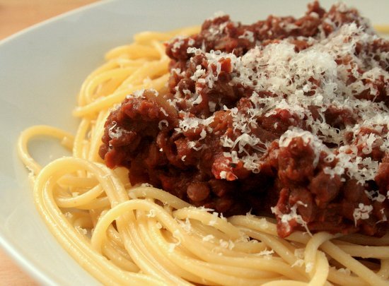 slow cooked lentil ragu