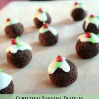 Christmas Pudding Rum Truffles