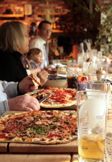 bulls head pizza