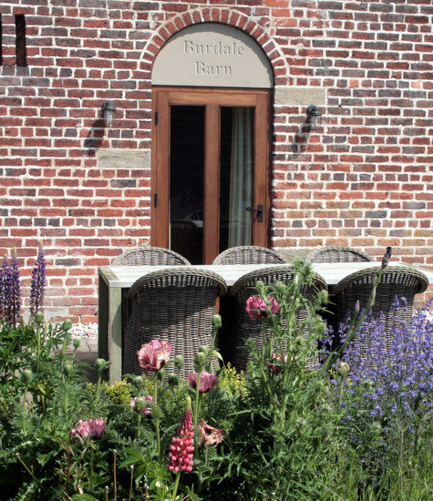 Burdale Barn patio